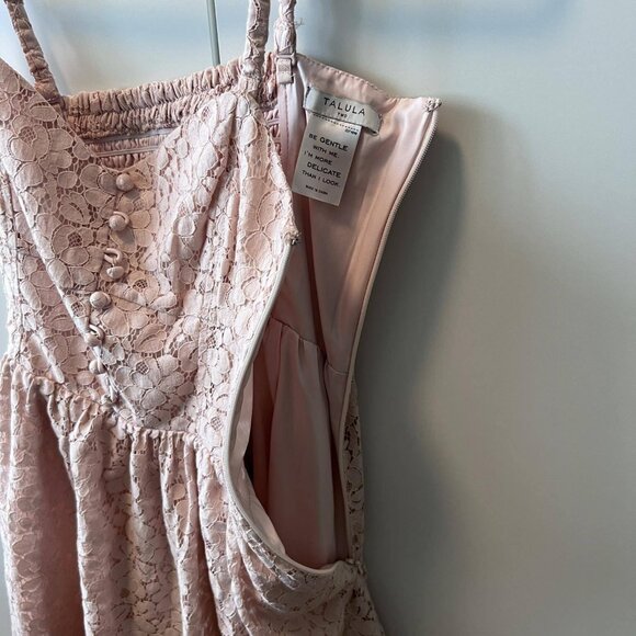 ARITZIA Talula Pink Floral Dress - Picture 4 of 6